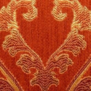 итальянские элитные текстильные обои красные в комнату Sangiorgio Ginevra M387-216 На фото итальянские элитные текстильные обои красные в комнату Sangiorgio Ginevra M387-216