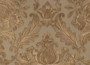 итальянские флизелиновые обои коричневые в комнату Sirpi с орнаментом Italian Style 30579 На фото итальянские флизелиновые обои коричневые в комнату Sirpi с орнаментом Italian Style 30579