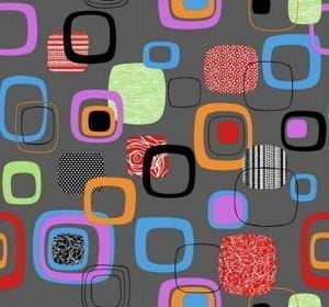 испанские элитные обои с геометрией Vilber Hippies W15 0007 W55 На фото испанские элитные обои с геометрией Vilber Hippies W15 0007 W55