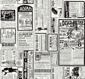 элитные бумажные обои черные в гостиную Vilber стиле «модерн» Black White W15 0060 W10 На фото элитные бумажные обои черные в гостиную Vilber стиле «модерн» Black White W15 0060 W10