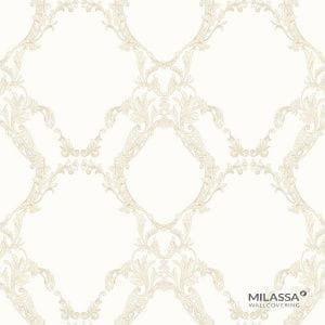 премиум обои белые Milassa Trend 11002 На фото премиум обои белые Milassa Trend 11002