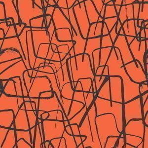 испанские премиум обои красные в комнату Tres Tintas Selvas de Mariscal 1991-5 9 На фото испанские премиум обои красные в комнату Tres Tintas Selvas de Mariscal 1991-5 9