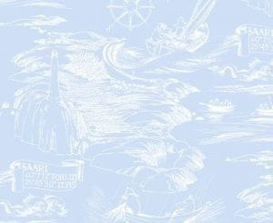 обои детские Sandudd с картами и городами Moomin 5355-6 На фото обои детские Sandudd с картами и городами Moomin 5355-6