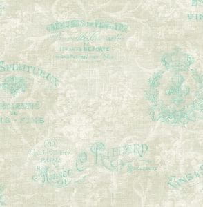 премиум обои Seabrook с текстом Damask Folio DF30104 На фото премиум обои Seabrook с текстом Damask Folio DF30104