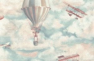 недорогие обои детские Monte Solaro Balloon 9070-04 На фото недорогие обои детские Monte Solaro Balloon 9070-04