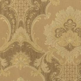 итальянские элитные текстильные обои коричневые Sangiorgio с дамаском Orleans M560-268 На фото итальянские элитные текстильные обои коричневые Sangiorgio с дамаском Orleans M560-268