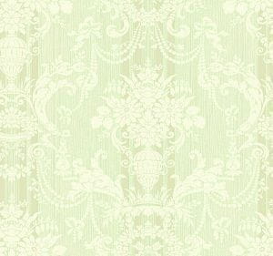 обои светло-зеленые в кабинет классическом стиле Seabrook Damask Folio DF30802 На фото обои светло-зеленые в кабинет классическом стиле Seabrook Damask Folio DF30802