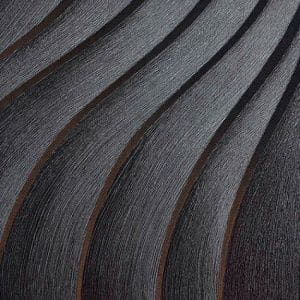 немецкие обои черные в комнату Colani с геометрией Evolution 56323 На фото немецкие обои черные в комнату Colani с геометрией Evolution 56323