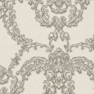 немецкие обои бежевые AS-Creation с орнаментом в классическом стиле Luxury Classics 34777-4 На фото немецкие обои бежевые AS-Creation с орнаментом в классическом стиле Luxury Classics 34777-4