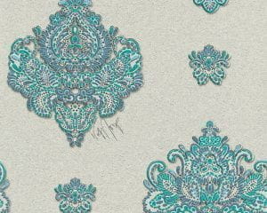 обои белые виниловые на флизелиновой основе в спальню AS-Creation с деревьями Kind of White 33928-1 На фото обои белые виниловые на флизелиновой основе в спальню AS-Creation с деревьями Kind of White 33928-1