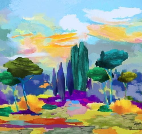 российские флизелиновые полностью обои с деревьями Loymina Landscape 2 ART15 007 На фото российские флизелиновые полностью обои с деревьями Loymina Landscape 2 ART15 007