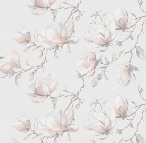 обои бирюзовые в кабинет ретро Victoria Stenova Magnolia 585102 На фото обои бирюзовые в кабинет ретро Victoria Stenova Magnolia 585102