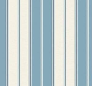 премиум бумажные обои синие KT-Exclusive с полосой Nantucket Stripes CS91212 На фото премиум бумажные обои синие KT-Exclusive с полосой Nantucket Stripes CS91212