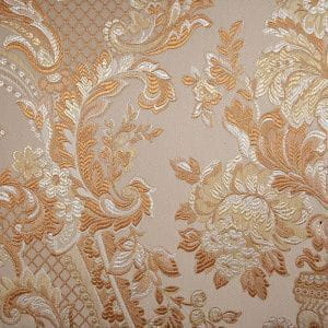 элитные текстильные красные в комнату с дамаском обои ампир Epoca Wallcoverings Faberge KT-7642-8005 На фото элитные текстильные красные в комнату с дамаском обои ампир Epoca Wallcoverings Faberge KT-7642-8005