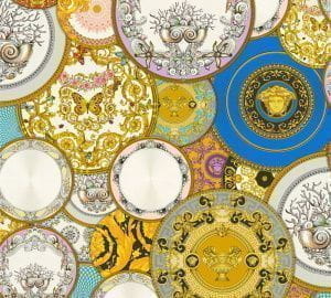 элитные виниловые обои желтые в комнату AS-Creation Versace 34901-1 На фото элитные виниловые обои желтые в комнату AS-Creation Versace 34901-1