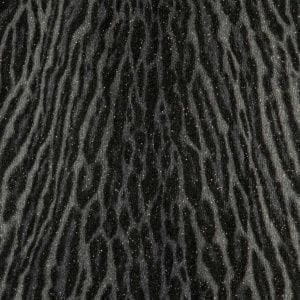 дорогие бархатные (флоковые) обои черные в комнату Portofino Animalier 255059 На фото дорогие бархатные (флоковые) обои черные в комнату Portofino Animalier 255059