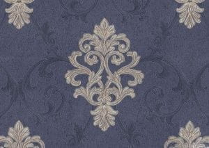 российские недорогие обои в гостиную Euro Decor с дамаском классическом стиле Jasmine 7053-20 На фото российские недорогие обои в гостиную Euro Decor с дамаском классическом стиле Jasmine 7053-20
