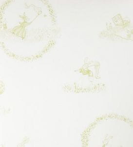 испанские премиум обои желтые в комнату Coordonne Bunnys Day Out 1234012 На фото испанские премиум обои желтые в комнату Coordonne Bunnys Day Out 1234012