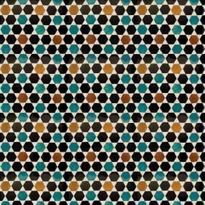 немецкие обои зеленые KT-Exclusive с геометрией Tiles & More 3000034 На фото немецкие обои зеленые KT-Exclusive с геометрией Tiles & More 3000034