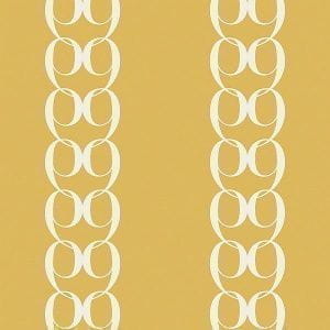 испанские обои желтые в коридор Tres Tintas Bodoni VH9-B3 На фото испанские обои желтые в коридор Tres Tintas Bodoni VH9-B3