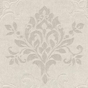 немецкие элитные текстильные обои капучино в комнату с дамаском Rasch Solitaire 073460 На фото немецкие элитные текстильные обои капучино в комнату с дамаском Rasch Solitaire 073460