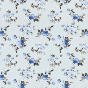 немецкие флизелиновые полностью обои голубые Rasch Petite Fleur 288727 На фото немецкие флизелиновые полностью обои голубые Rasch Petite Fleur 288727