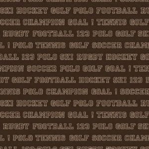 бумажные обои коричневые Esta Home Sport League 115625 На фото бумажные обои коричневые Esta Home Sport League 115625