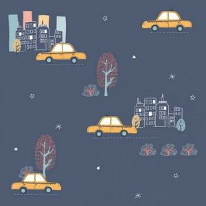 бельгийские дорогие флизелиновые полностью обои синие детские Decoprint Sweet Dreams Noukies ND21108 На фото бельгийские дорогие флизелиновые полностью обои синие детские Decoprint Sweet Dreams Noukies ND21108