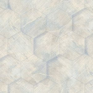 обои капучино в коридор Euro Decor Hexagon 7173-03 На фото обои капучино в коридор Euro Decor Hexagon 7173-03