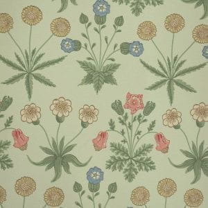 обои зеленые в кабинет с цветами  английской стиле Morris Archive Wallpaper 2 212559 На фото обои зеленые в кабинет с цветами  английской стиле Morris Archive Wallpaper 2 212559