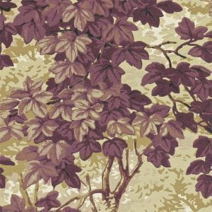 обои фиолетовые в комнату Zoffany с деревьями Intaglio ZINW310058 На фото обои фиолетовые в комнату Zoffany с деревьями Intaglio ZINW310058