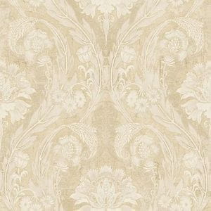 бумажные обои бежевые в комнату KT-Exclusive стиле «модерн» Champagne Florals MF10806 На фото бумажные обои бежевые в комнату KT-Exclusive стиле «модерн» Champagne Florals MF10806