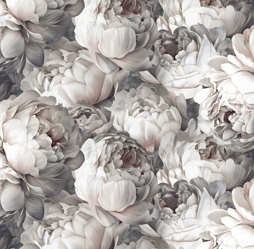 российские виниловые обои на флизелиновой основе Victoria Stenova Peony 585339 На фото российские виниловые обои на флизелиновой основе Victoria Stenova Peony 585339