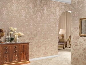 итальянские с орнаментом обои ампир Epoca Wallcoverings Esther EST1 На фото итальянские с орнаментом обои ампир Epoca Wallcoverings Esther EST1
