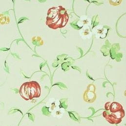 элитные бумажные обои светло-зеленые в комнату Sanderson английской стиле A Painters Garden DAPGPO105 На фото элитные бумажные обои светло-зеленые в комнату Sanderson английской стиле A Painters Garden DAPGPO105