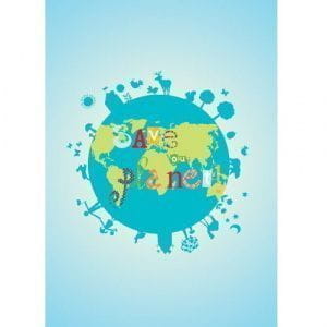 флизелиновые полностью обои голубые вставка Decoprint Young at home YH-17965 На фото флизелиновые полностью обои голубые вставка Decoprint Young at home YH-17965
