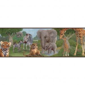 американские обои Chesapeake бордюры Totally for kids TOT46371B На фото американские обои Chesapeake бордюры Totally for kids TOT46371B