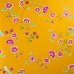 испанские премиум обои желтые в комнату Coordonne Room Seven 2000115 На фото испанские премиум обои желтые в комнату Coordonne Room Seven 2000115