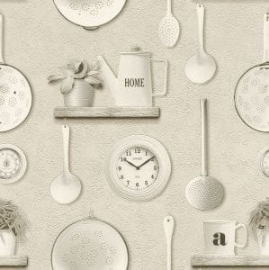 немецкие виниловые обои капучино Rasch с абстракцией Deco Relief 307115 На фото немецкие виниловые обои капучино Rasch с абстракцией Deco Relief 307115