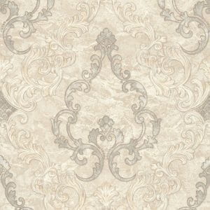 российские флизелиновые обои желтые в гостиную Euro Decor с дамаском Domus 7169-01 На фото российские флизелиновые обои желтые в гостиную Euro Decor с дамаском Domus 7169-01