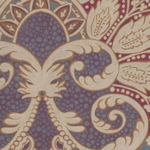 английские флизелиновые полностью обои Lewis&Wood с орнаментом Wide Width Wallpapers Rococo 4 На фото английские флизелиновые полностью обои Lewis&Wood с орнаментом Wide Width Wallpapers Rococo 4