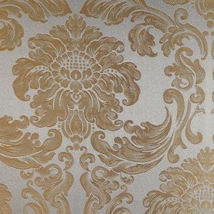 текстильные обои серые в комнату Arlin с дамаском классическом стиле Top Jacquards 5 DSD-O На фото текстильные обои серые в комнату Arlin с дамаском классическом стиле Top Jacquards 5 DSD-O