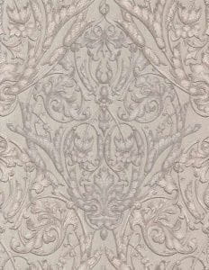 недорогие флизелиновые обои коричневые Euro Decor с орнаментом Faberge 1135-04 На фото недорогие флизелиновые обои коричневые Euro Decor с орнаментом Faberge 1135-04