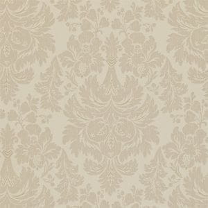 английские обои серые с дамаском Zoffany Classic Damasks CDW07003 На фото английские обои серые с дамаском Zoffany Classic Damasks CDW07003
