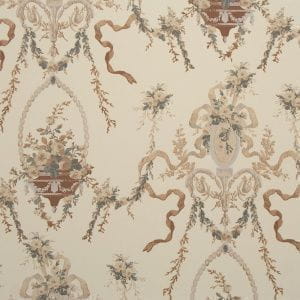 обои капучино BN International с цветами  Vintage Lane 48790 На фото обои капучино BN International с цветами  Vintage Lane 48790