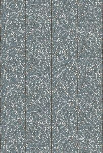 шведские флизелиновые полностью обои синие в комнату Borastapeter Scandinavian designers 1957 На фото шведские флизелиновые полностью обои синие в комнату Borastapeter Scandinavian designers 1957
