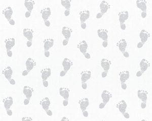 немецкие дешевые обои белые детские AS-Creation Little Stars 35863-1 На фото немецкие дешевые обои белые детские AS-Creation Little Stars 35863-1