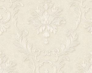 немецкие дорогие виниловые обои бежевые AS-Creation с дамаском Luxury Wallpaper 32422-1 На фото немецкие дорогие виниловые обои бежевые AS-Creation с дамаском Luxury Wallpaper 32422-1