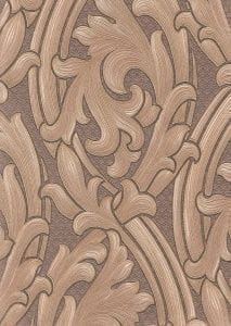 российские недорогие флизелиновые обои коричневые в спальню Euro Decor Renaissance 4558-6 На фото российские недорогие флизелиновые обои коричневые в спальню Euro Decor Renaissance 4558-6