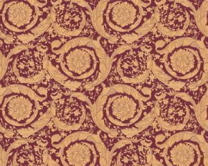 немецкие обои красные в комнату классическом стиле AS-Creation Versace 36692-7 На фото немецкие обои красные в комнату классическом стиле AS-Creation Versace 36692-7